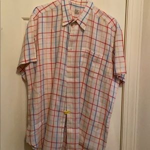 Peter Millar Short Sleeve Shirt Size XL